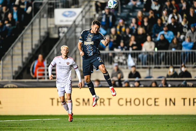 Ian Glavinovich played through a torn mensicus Saturday in a scoreless tie with Orlando City.