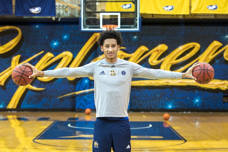 La Salle guard Jack Clark.