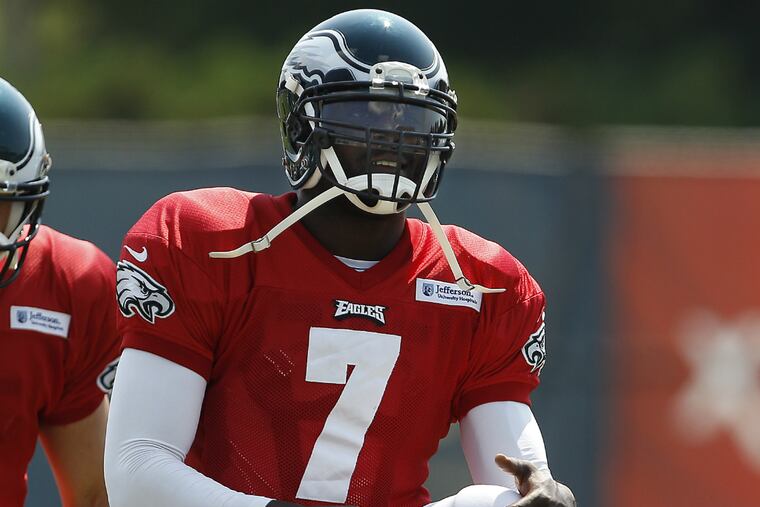 Michael Vick is eager to play with abandon again, instead of playing it safe.