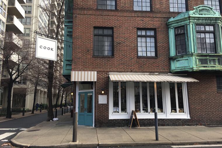 Audrey Claire Cook at 20th Street and Rittenhouse Square opened in 2011.