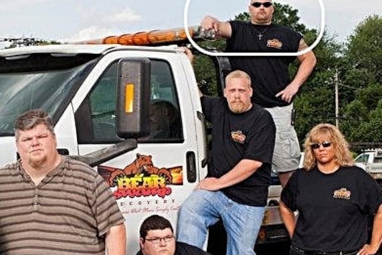 The cast of Bear Swamp Recovery. Joe Derrico collects a police disability pension of nearly $70,000 a year. In the eyes of the State of New Jersey, the retired HamiltonTownship cop is “totally and permanently disabled” by a leg injury.