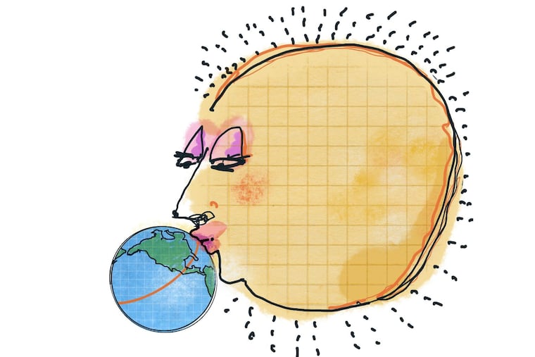 Summer Solstice Day, when the sun kisses the Tropic of Cancer, a hot romance that is slow to cool.