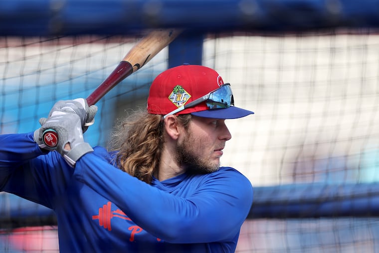 Phillies third baseman Alec Bohm is eligible for free agency after the season.