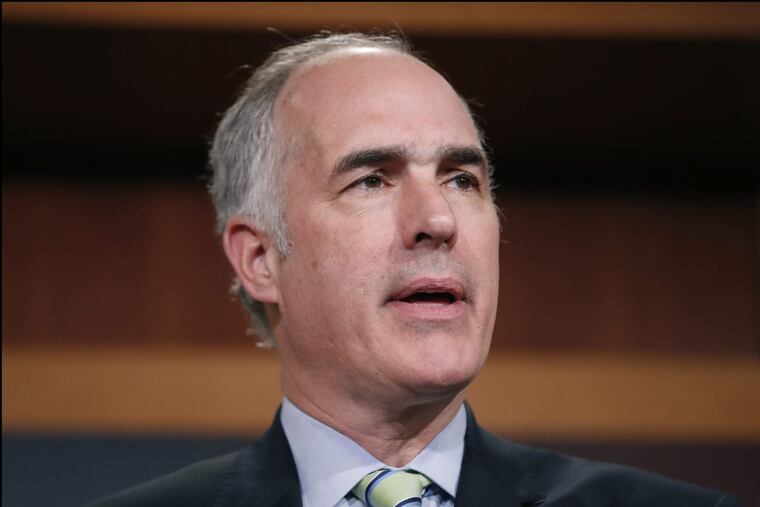 Sen. Bob Casey (D., Pa.) on Capitol Hill in April.