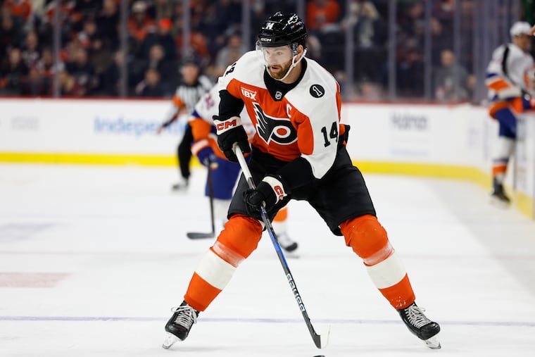 Flyers center Sean Couturier hasn't scored since Dec. 27.