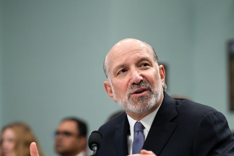 Howard Lutnick, the secretary of commerce, testifies on Capitol Hill in Washington, April 23, 2026. Lutnick made a $5 million donation last month to a committee supporting House Republicans, an unusually large contribution for a sitting cabinet secretary.