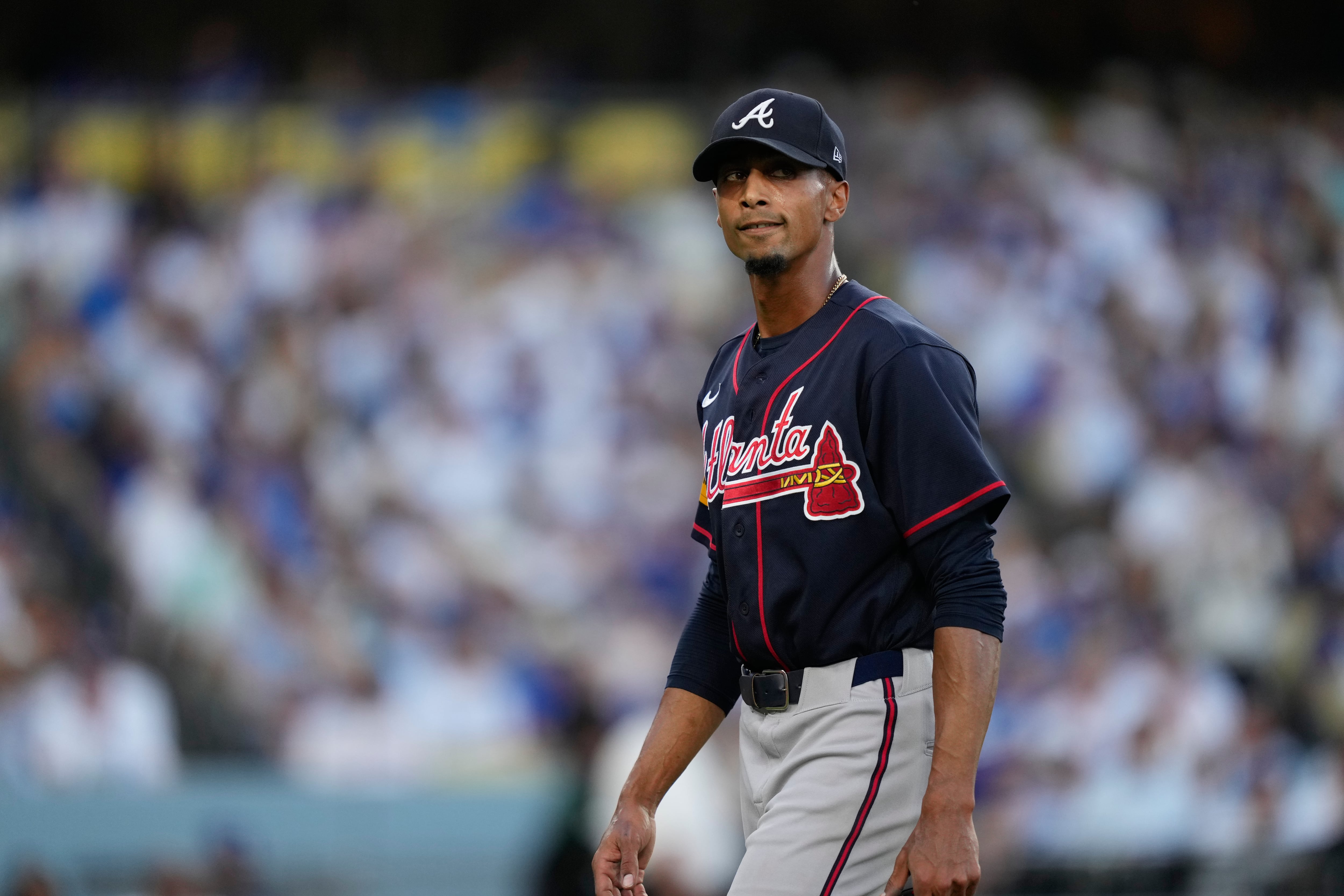 Atlanta's Ray Kerr got NLDS Game 2 start in the morning. At night, he struck out Shohei Ohtani