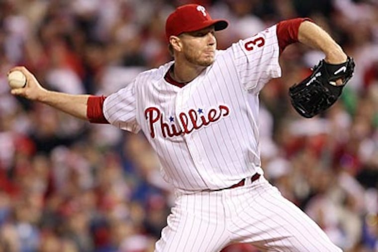 "Roy just sets such a great example," Phillies pitching coach RIch Dubee said of Roy Hallday. (Yong Kim/Staff file photo)