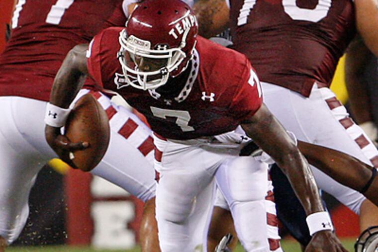 Chester Stewart will look to lead Temple over Central MIchigan. (Ron Cortes / Staff Photographer)