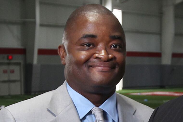 New Temple athletic director Kevin Clark. (Michael Bryant/Staff Photographer)