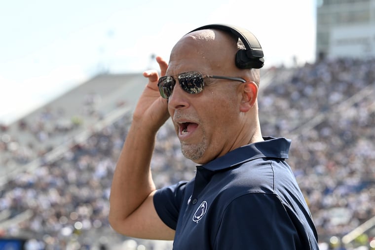 Penn State coach James Franklin has lots to be hopeful for after the No. 7 Nittany Lions' Big Ten win over Illinois on Saturday.