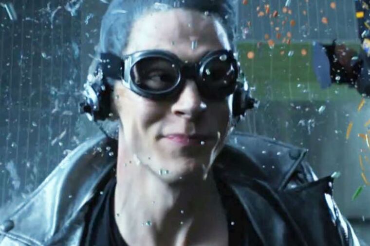 Quicksilver (Evan Peters) in a scene from 'X-Men: Days of Future Past.'