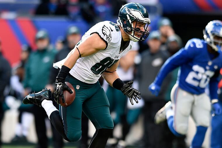 Eagles tight end Zach Ertz.