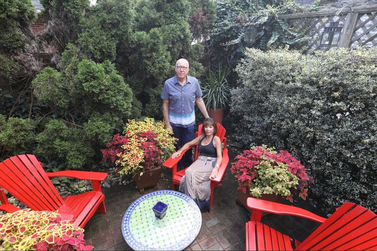 Ed Ruback and Judith Lopez wanted a larger dining room to entertain, so they bought a 1904 Craftman-style home in East Falls. "We got the dining room," Ruback quips, "and the 12 extra rooms that came with it."