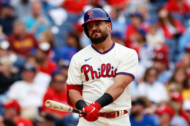 Kyle Schwarber is batting .160 after Thursday's loss to the Mets. It's the worst batting average in the National League among those qualifying.