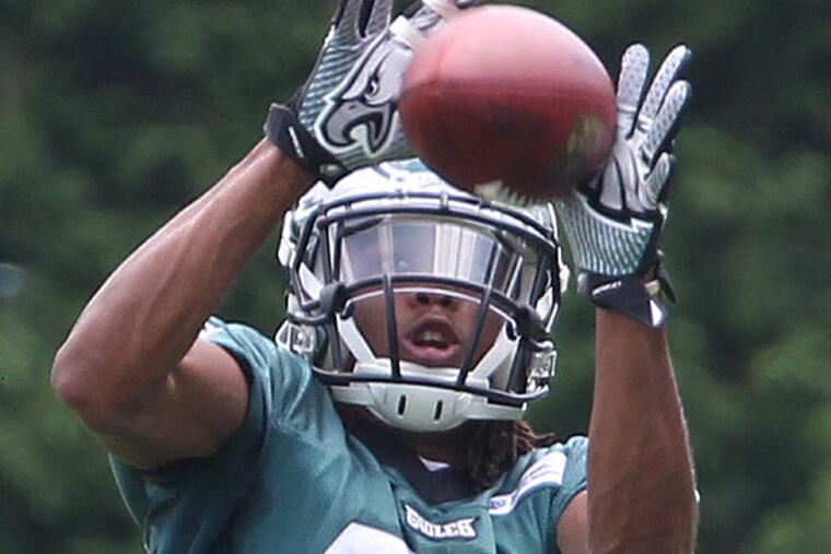 Eagles wide receiver Quron Pratt.
