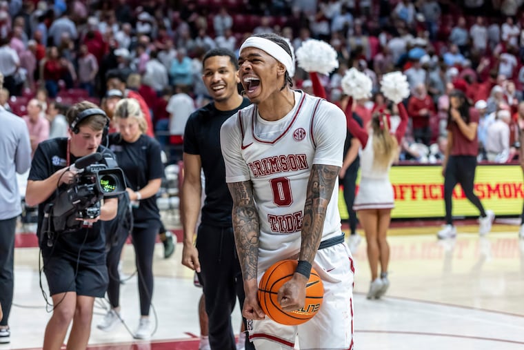 Alabama guard Labaron Philon Jr. will join the Sixers after he was selected No. 22 in the 2026 NBA draft.