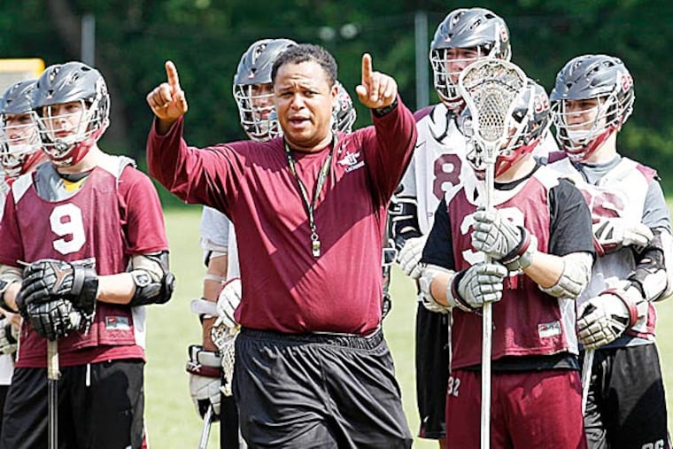 Eric Gregg's love for lacrosse began, and later inspired him to introduce inner-city children to the sport. (Yong Kim/Staff Photographer)