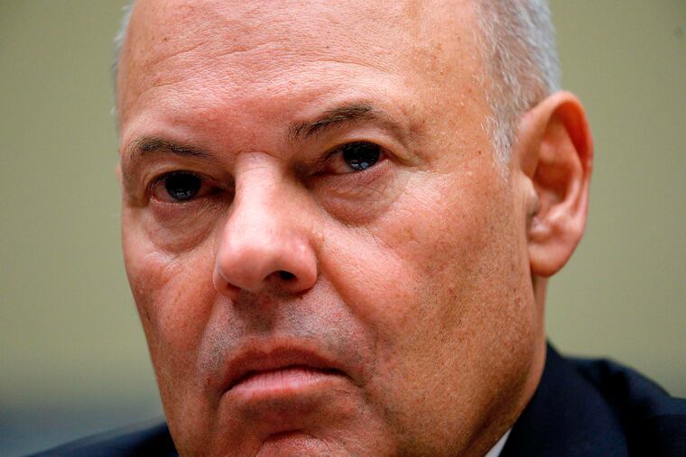 US Postmaster General Louis DeJoy.