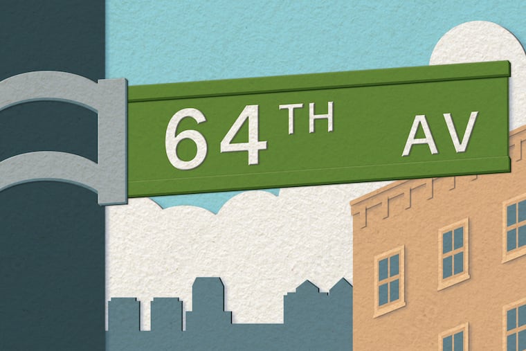 In Philly, avenues go east to west but why do they start at 64th?