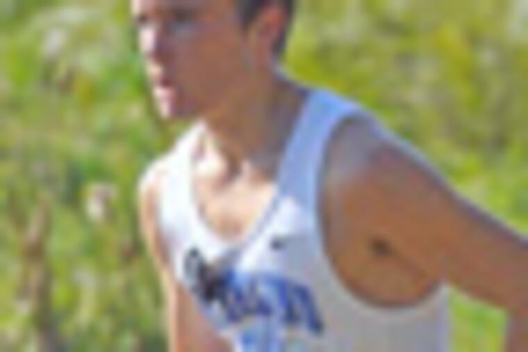 Sterling cross country runner Jimmy Daniels. (handout)