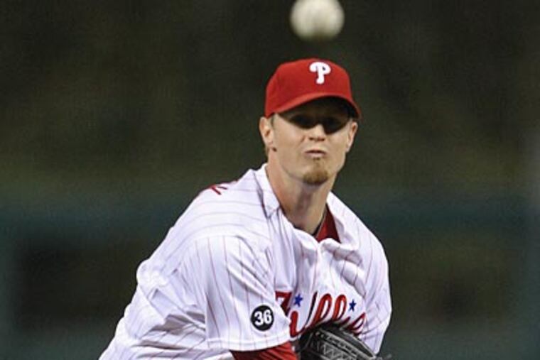 "We're close. It's right around the corner. It's exciting." Kyle Kendrick said about the possibility of clinching. ( Michael Bryant / Staff Photographer )