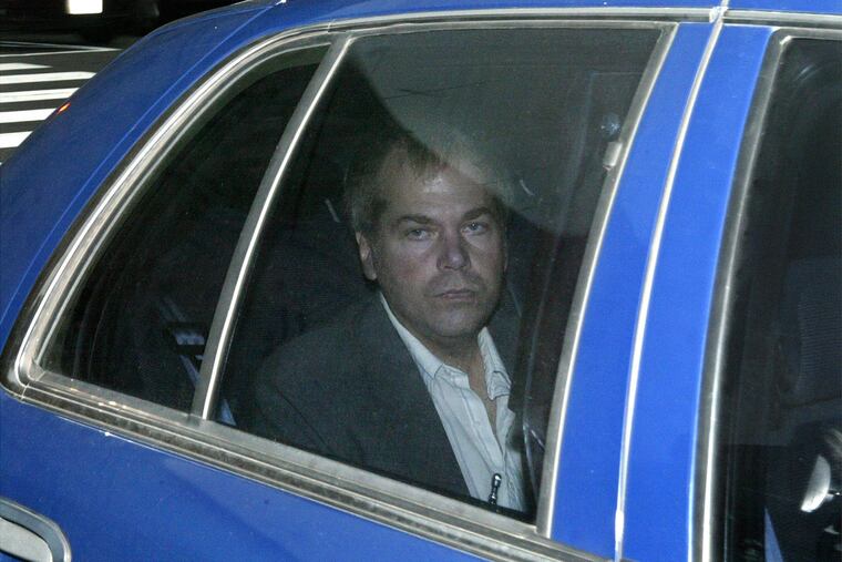 John Hinckley Jr. arrives at U.S. District Court in Washington in November 2003.