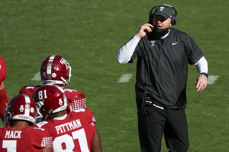 Temple's home game against SMU has been pushed back from Thursday night to next Saturday at noon.