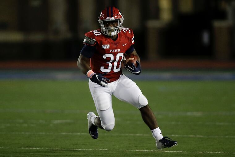 Penn running back Karekin Brooks could have another big game, this time against the struggling Lions.