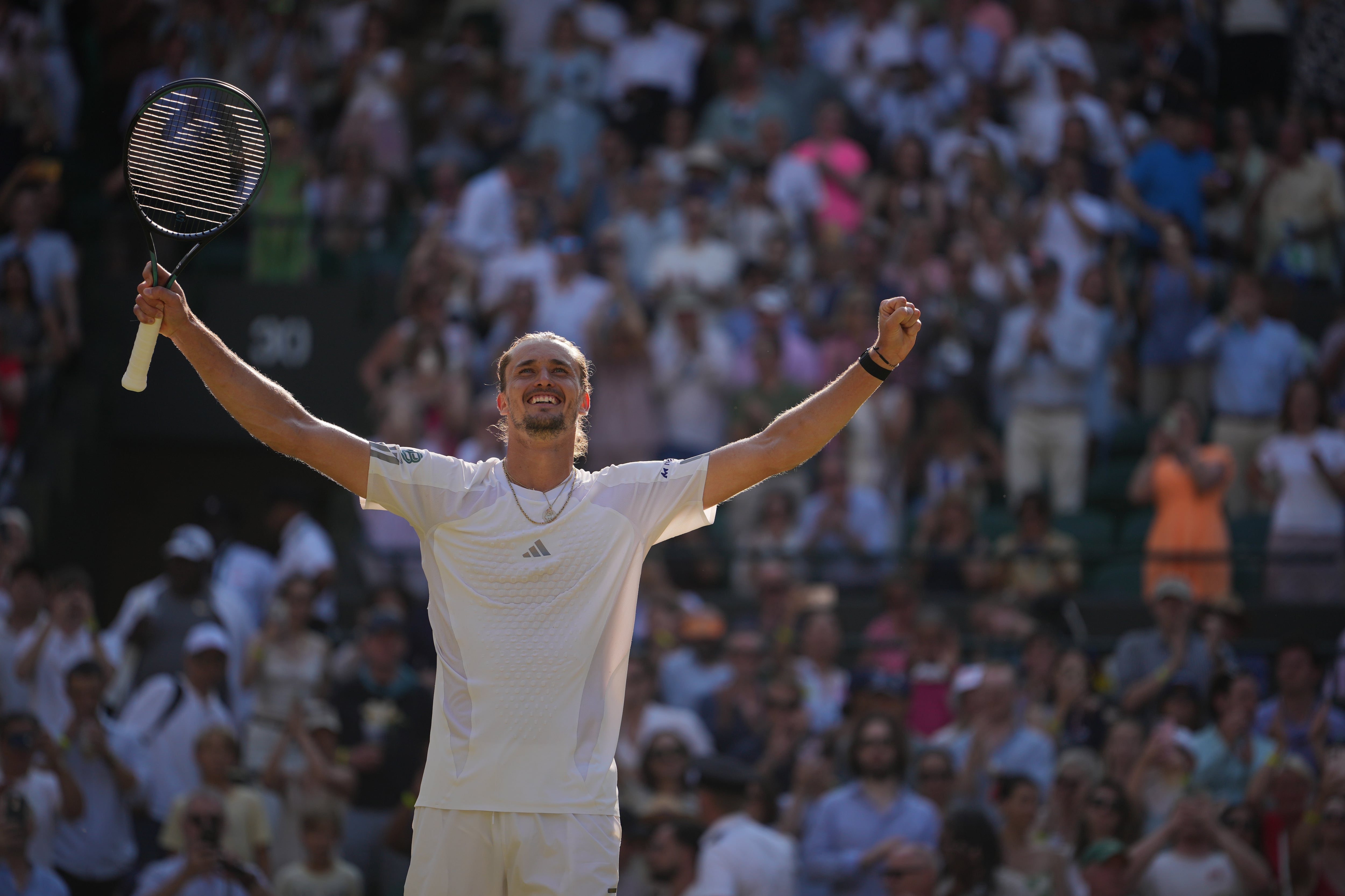 Wimbledon finalist Alexander Zverev is using his tennis success to raise diabetes awareness