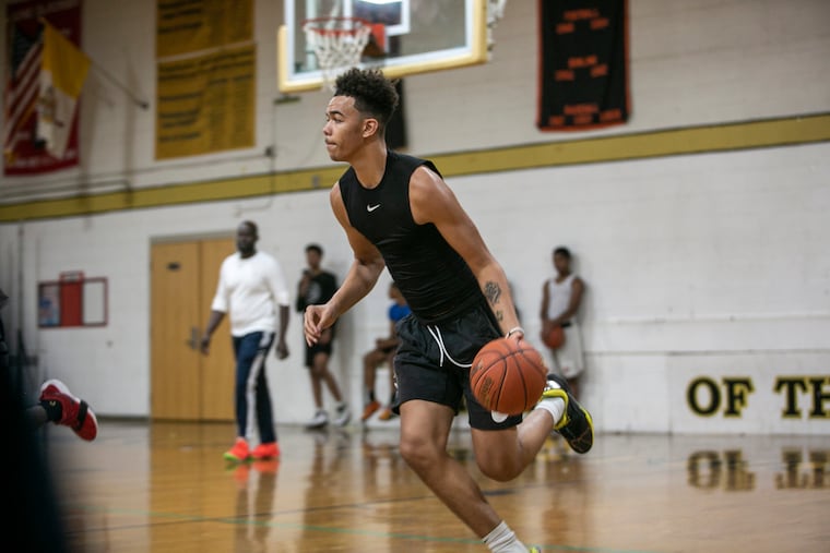 Neumann Goretti senior swingman Jordan Hall has signed a National Letter of Intent to attend St. Joseph's University on a basketball scholarship.