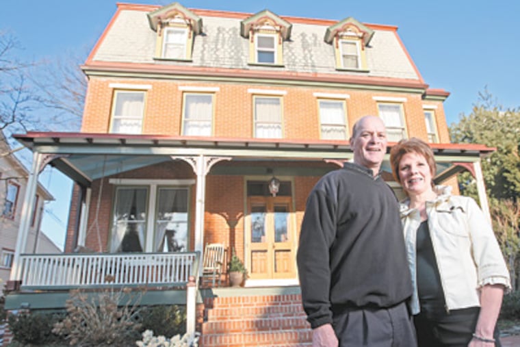 Al and Paula Imperial did major rehab work to their home in West Chester. ( Michael Bryant / Staff Photographer )