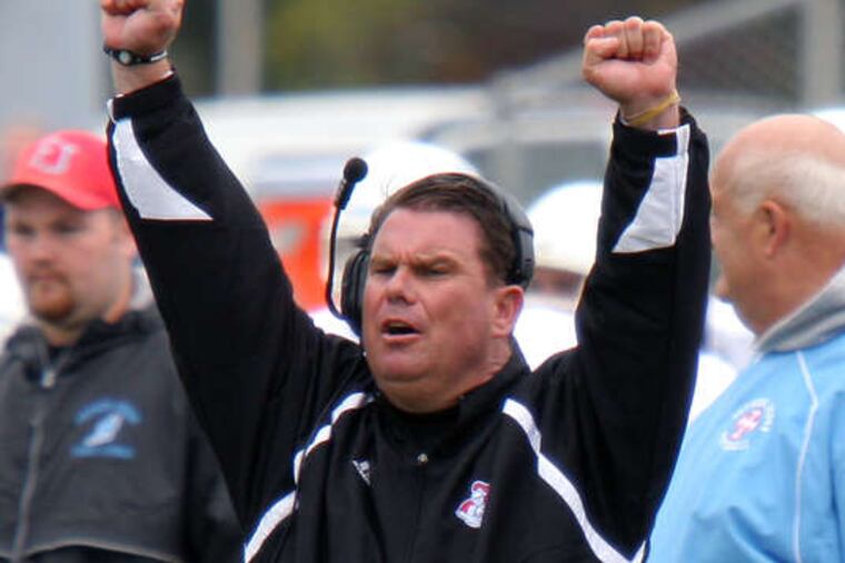 Tom Coyle was an assistant football coach at Penn Charter before leaving to coach Father Judge for 13 seasons.