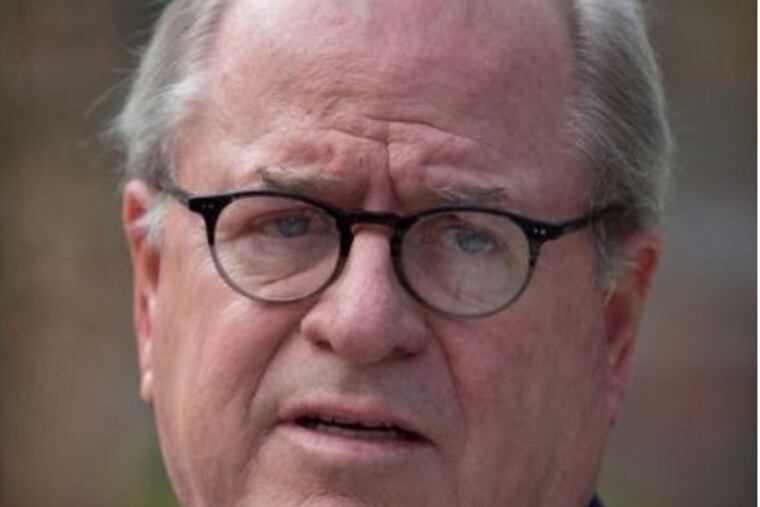 Former Chief Justice Ron Castille appeared as an expert witness on behalf of ex-prosecutor Frank Fina.