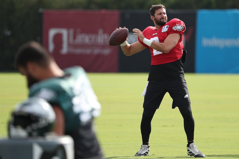 Eagles quarterback Cody Kessler returns Thursday night to Jacksonville, where he played last season, to face the Jags.