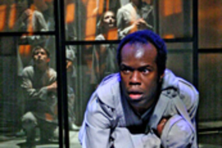 Cedric Lilly, in the People's Light & Theatre Company's "The Giver."