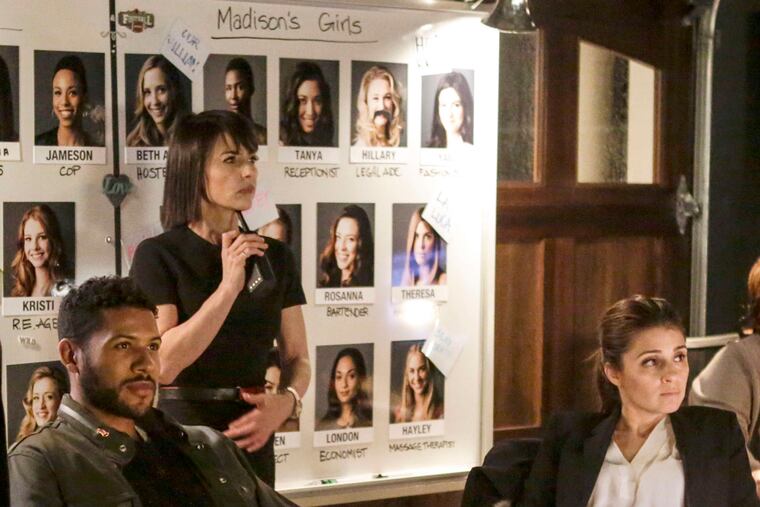 What would real people do?: (from left) Jeffrey Bowyer-Chapman, Constance Zimmer, and Shiri Appleby in "UnReal," an unsettling behind-the-scenes look at reality television.