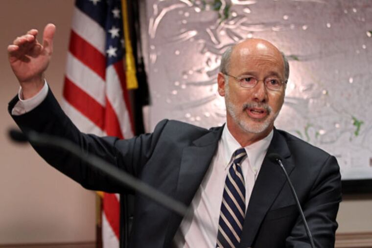Pennsylvania Gov. Tom Wolf. (Michael Bryant / Staff Photographer)