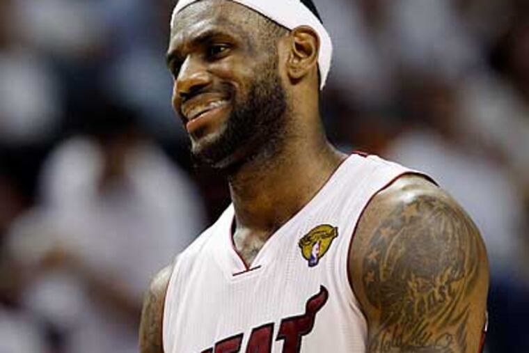 LeBron James has succeeded only in making himself an antihero. (David J. Phillip/AP)