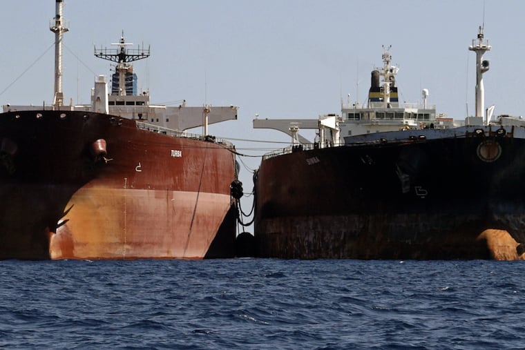 The pressure on Russia's oil industry comes as 14 European nations warned last week that they could intercept the shadowy fleet of tankers Russia created to help it evade sanctions.