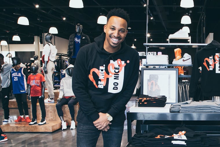 Christian Crosby recently released his first single "Insecure" during his time away from hosting Sixers home games.