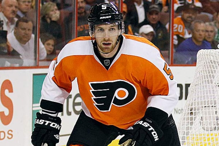 The Braydon Coburn who now skates onto the Wells Fargo ice is no cowboy. He is one of the Flyers' most dependable ranch hands. (Yong Kim/Staff file photo)
