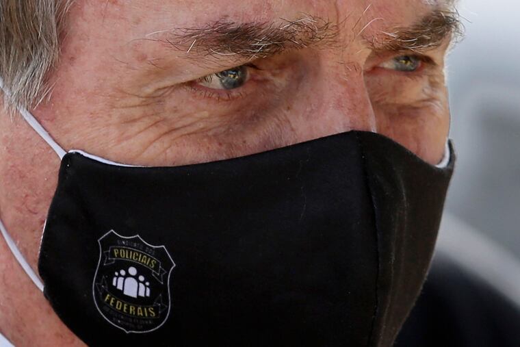 Brazil's President Jair Bolsonaro, shown on May 26.