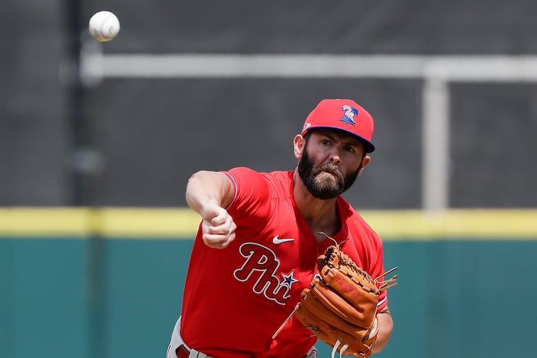 Jake Arrieta threw four shutout innings Friday in a spring training win over the Tigers.