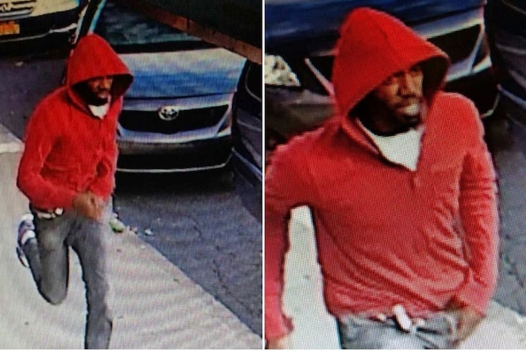 Haverford Township Police say the man seen in this photo is suspected of shooting and killing 29-year-old John Le, of Narberth, on July 29, 2017.