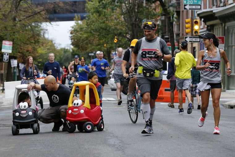 A scene from the 2016 Philly Free Streets event.