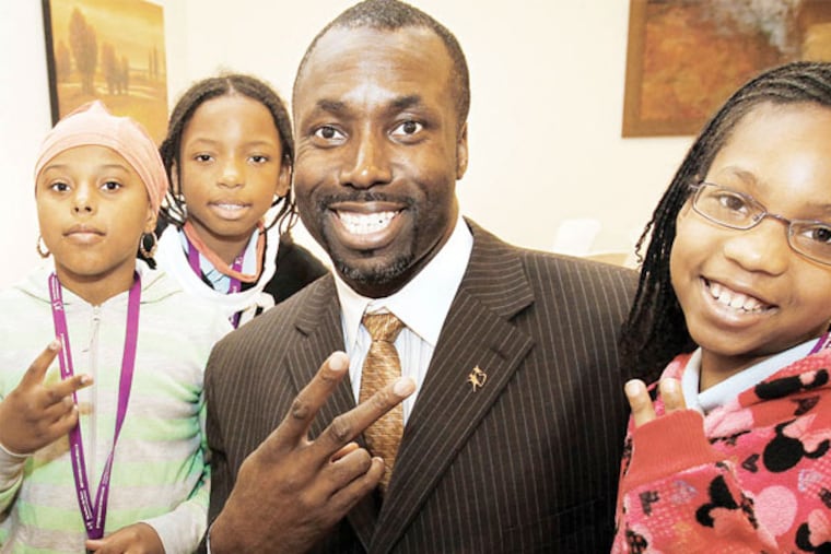 Marcus Allen is the new head of the Big Brothers and Big Sister of Southeastern Pennsylvania. ( ALEJANDRO A. ALVAREZ / STAFF PHOTOGRAPHER )