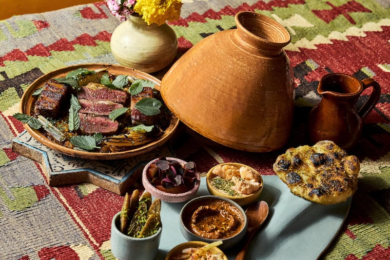 A spread of dishes from Jean, whose opening is planned above Emmett at 161 W. Girard Ave.