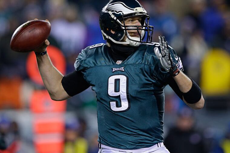 Eagles quarterback Nick Foles. (Michael Perez/AP file)