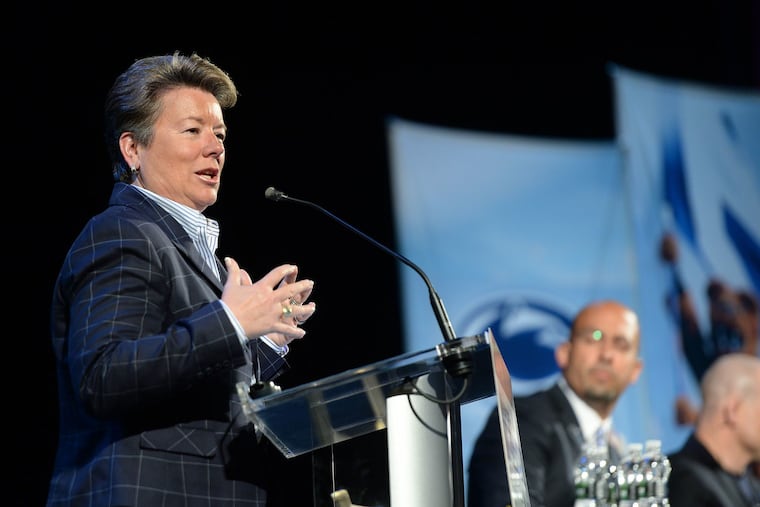 Penn State's Sandy Barbour will step down this summer.